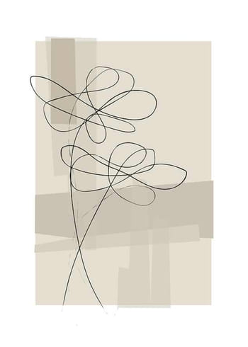 Juliste Abstract Flower No1
